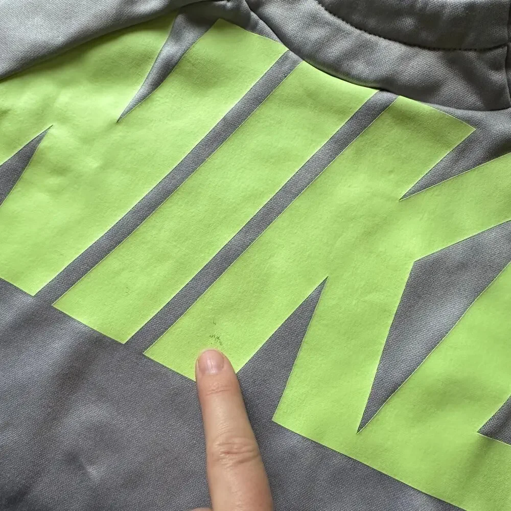 Nike Drifit Color Block Hooded Sweatshirt - Size Medium